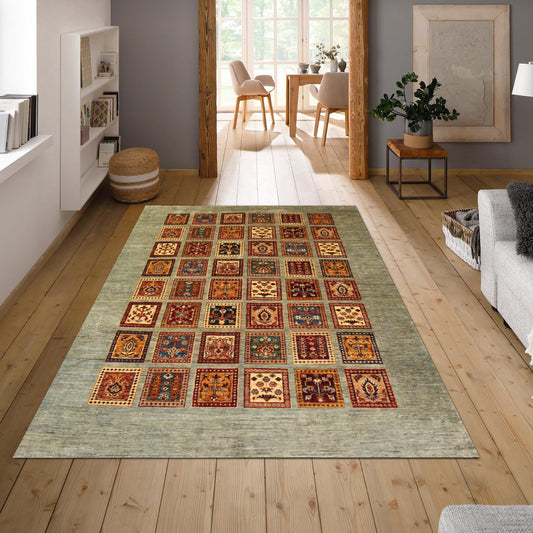 Afghan Rug -7.8×5.6Ft.