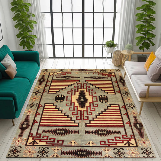 Handmade Rug -11.9×8.9Ft.