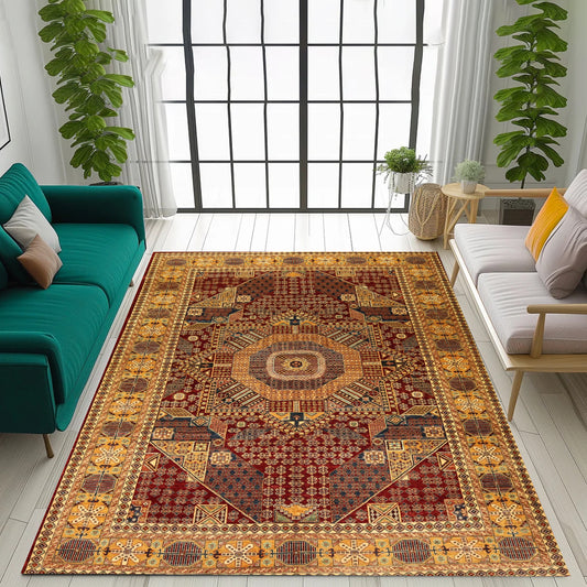 Handmade Rug - 12.6×8.9Ft.