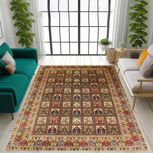 Handmade Rug -12×8.1Ft.