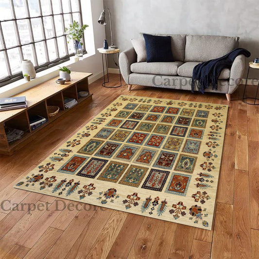 Tribal Handmade Rug -7.7×5.5Ft.