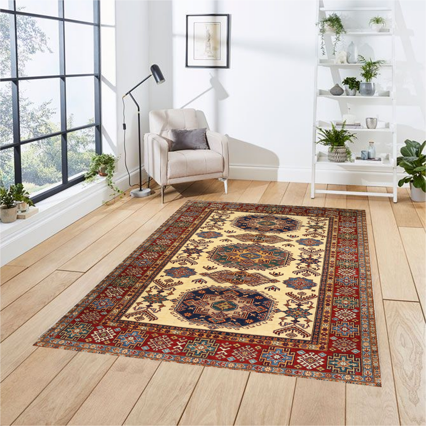 Afghan Rug - 9.5×6.7FT