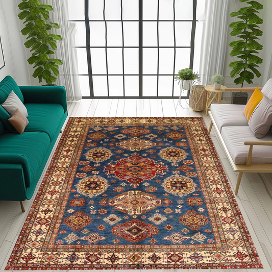 Afghan Rug - 9.5×6.6Ft.