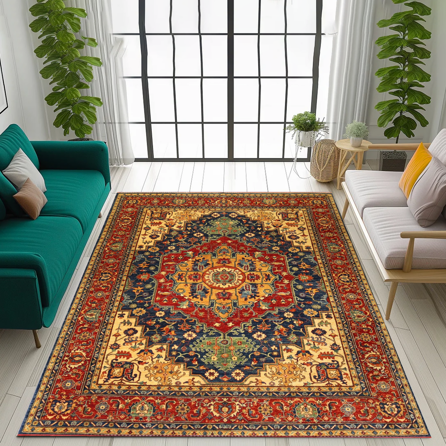 Afghan Persian Rug - 10.0×8.0Ft.