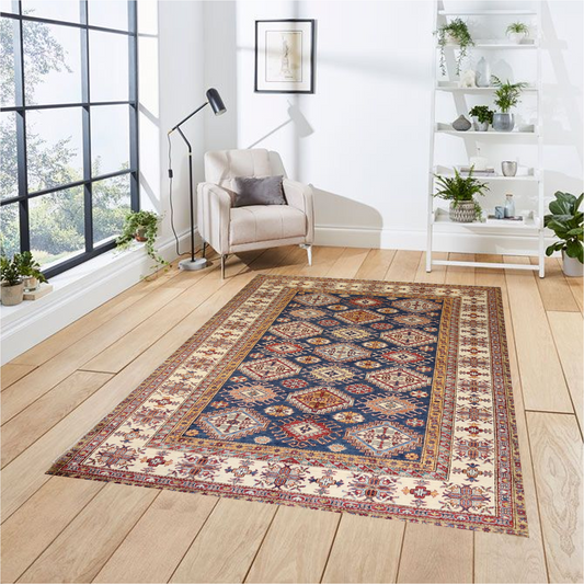 Afghan Rug - 10.×7.0FT