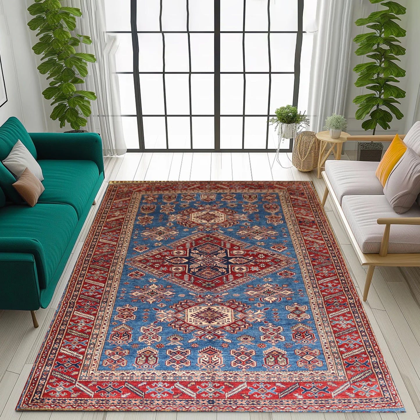 Handmade Rug - 9.3×5.9FT