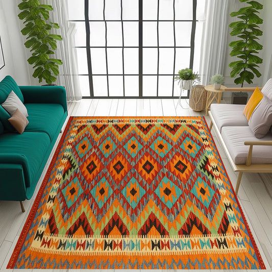 Handmade Kilim -6.3×3.3Ft.