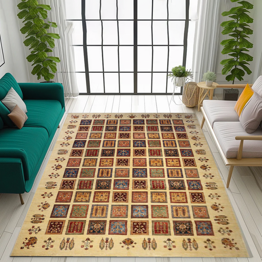 Handmade Rug -12 X 8.6 Ft