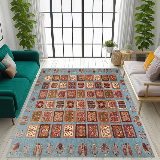 Handmade Rug -9.5×6.7FT